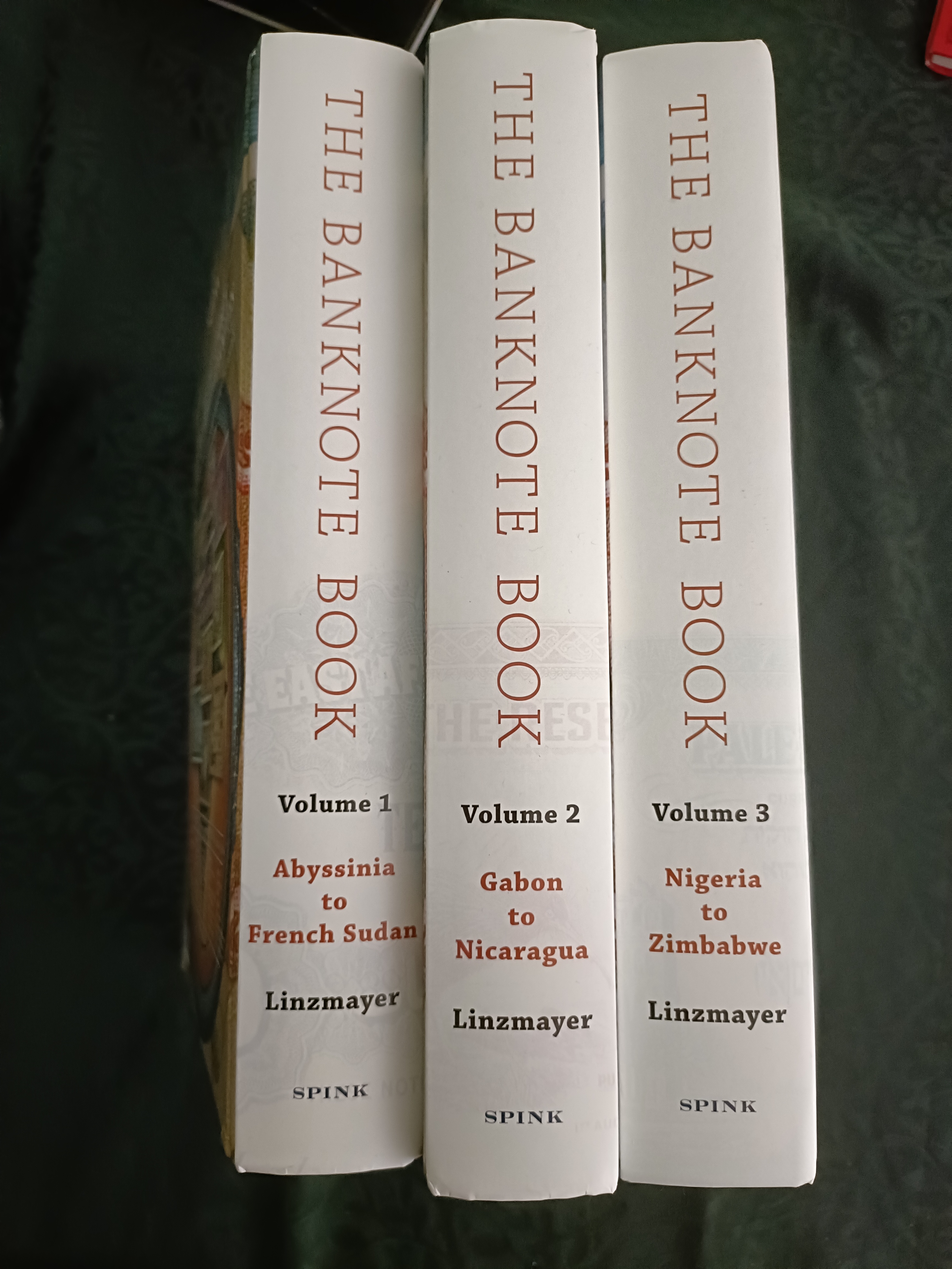 The Banknote Book. Vol. 1 - 3. 