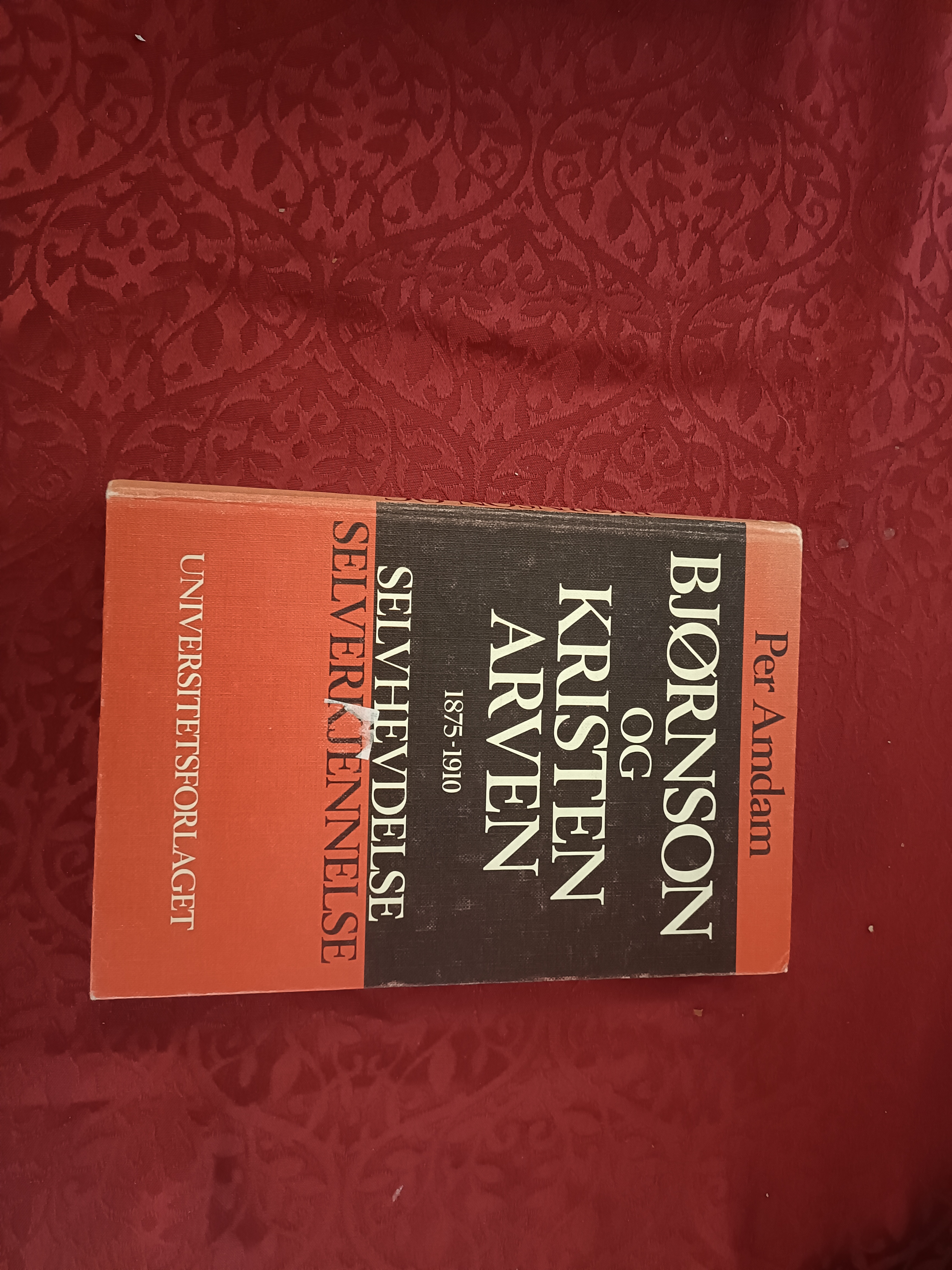 Bjørnson og kristenarven. 1875 - 1910. Selvhevdelse og selverkjennelse