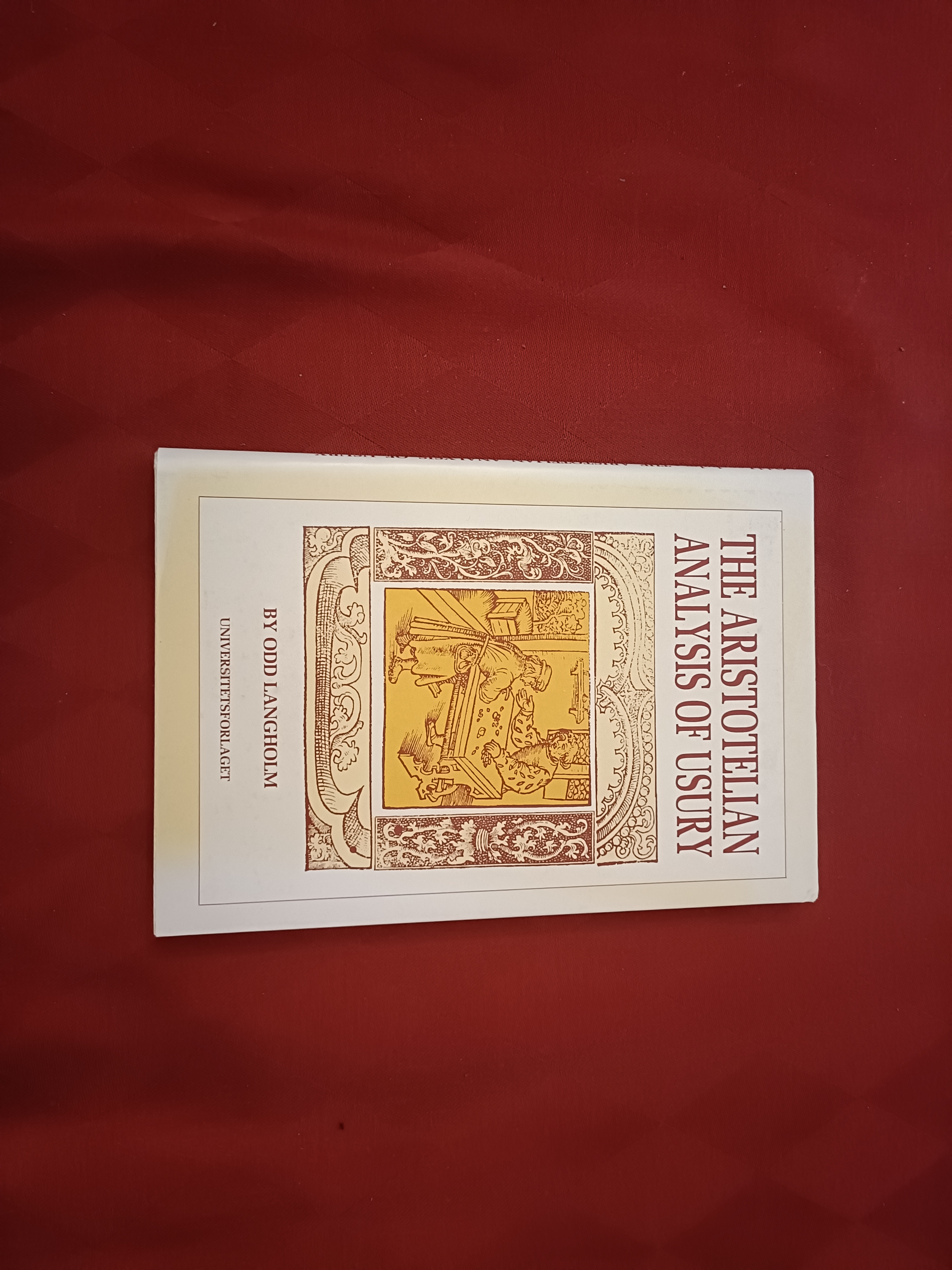 The Aristotelian Analysis of Ursury