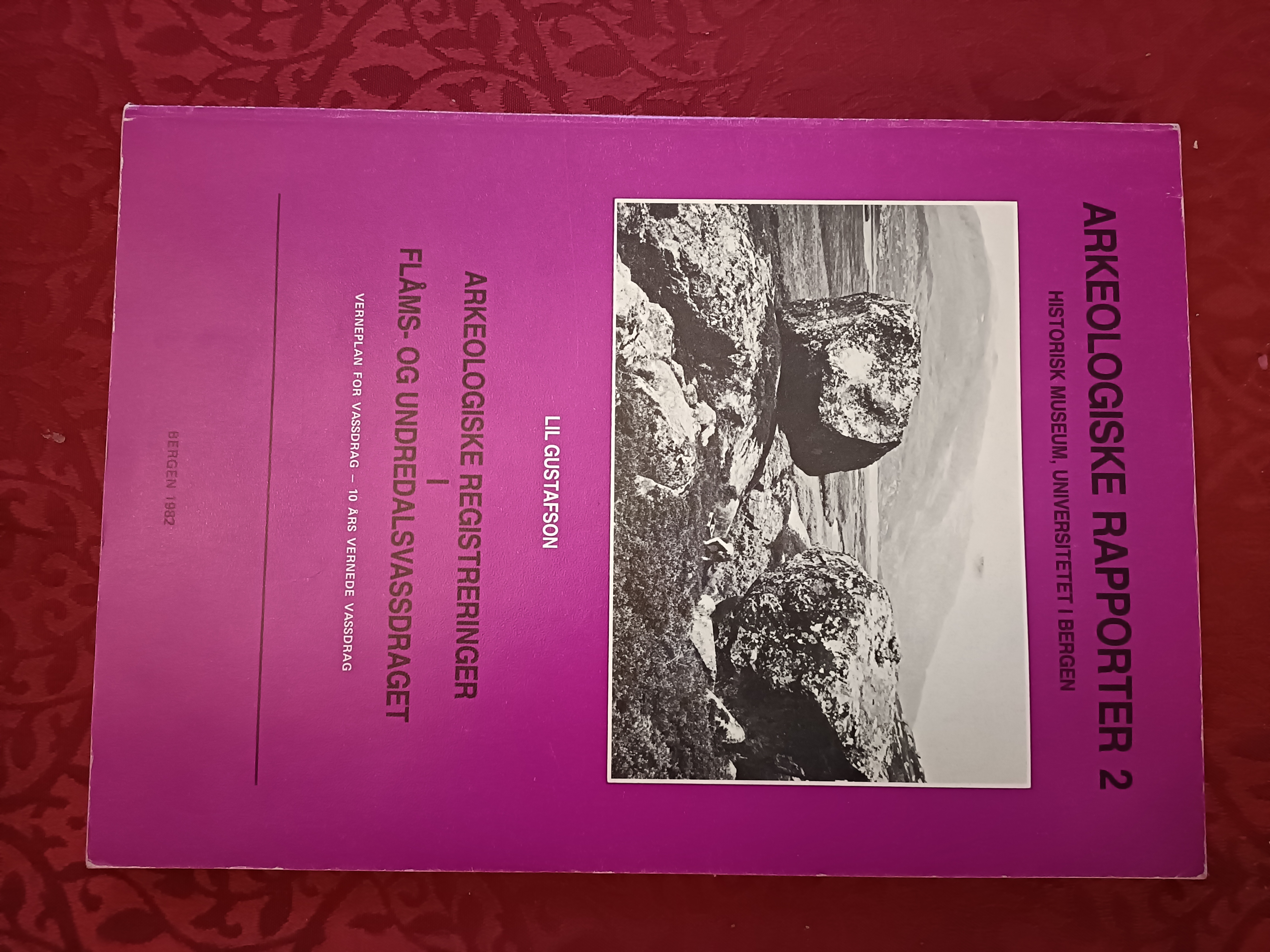 Arkeologiske registreringer i Flåms- og Undredalsvassdraget.