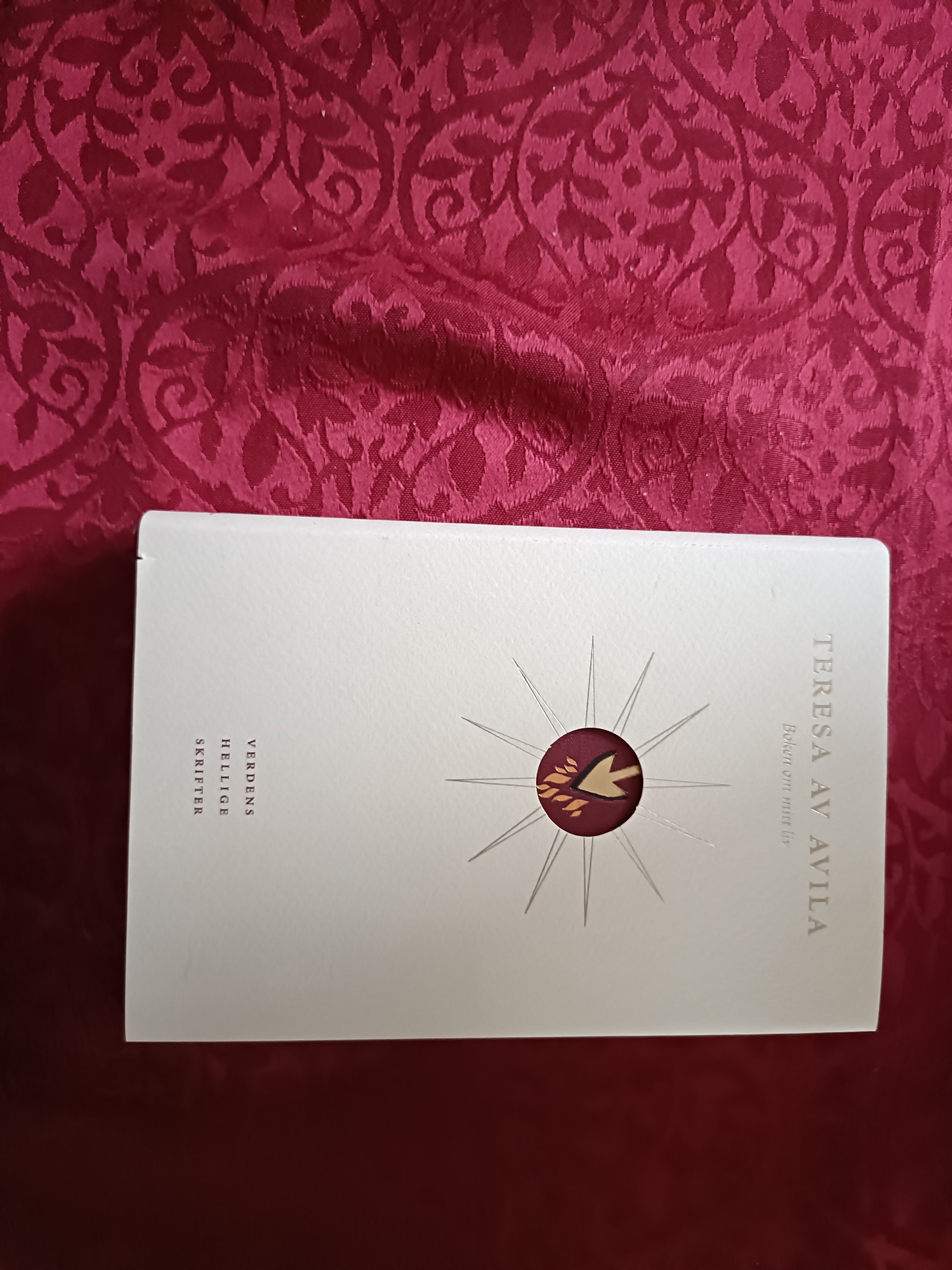 Teresa av Avila. Boken om mitt liv. Oversettelse og innledende essay av Olaug Berdal